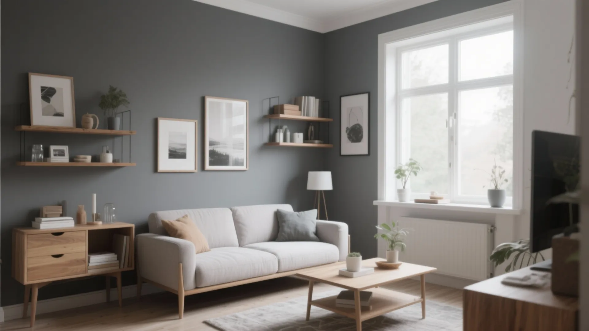 1. Soft Charcoal as a Backdrop