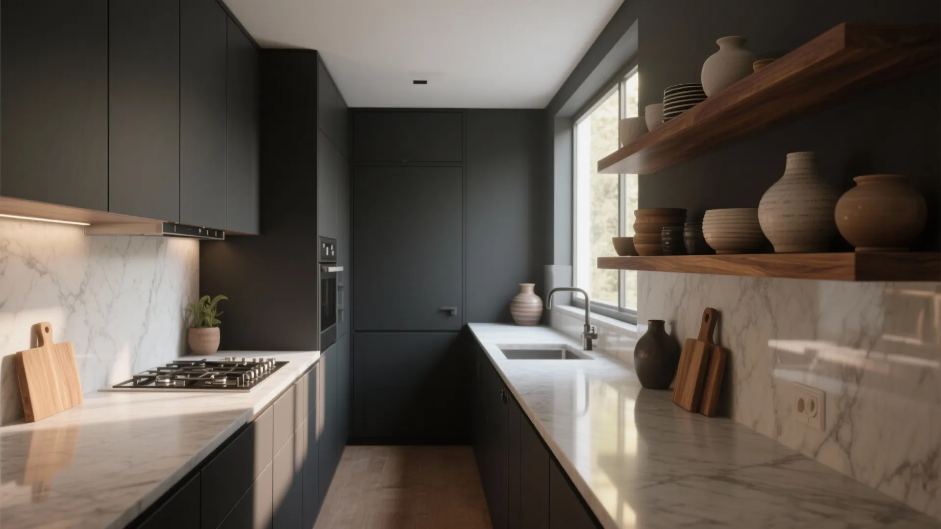5 Modern Grey and Brown Kitchen Ideas: Stylish small-kitchen solutions mixing grey tones and warm browns