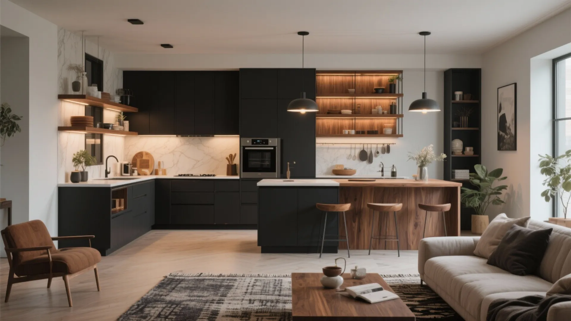 8. Charcoal with Wood Warmth