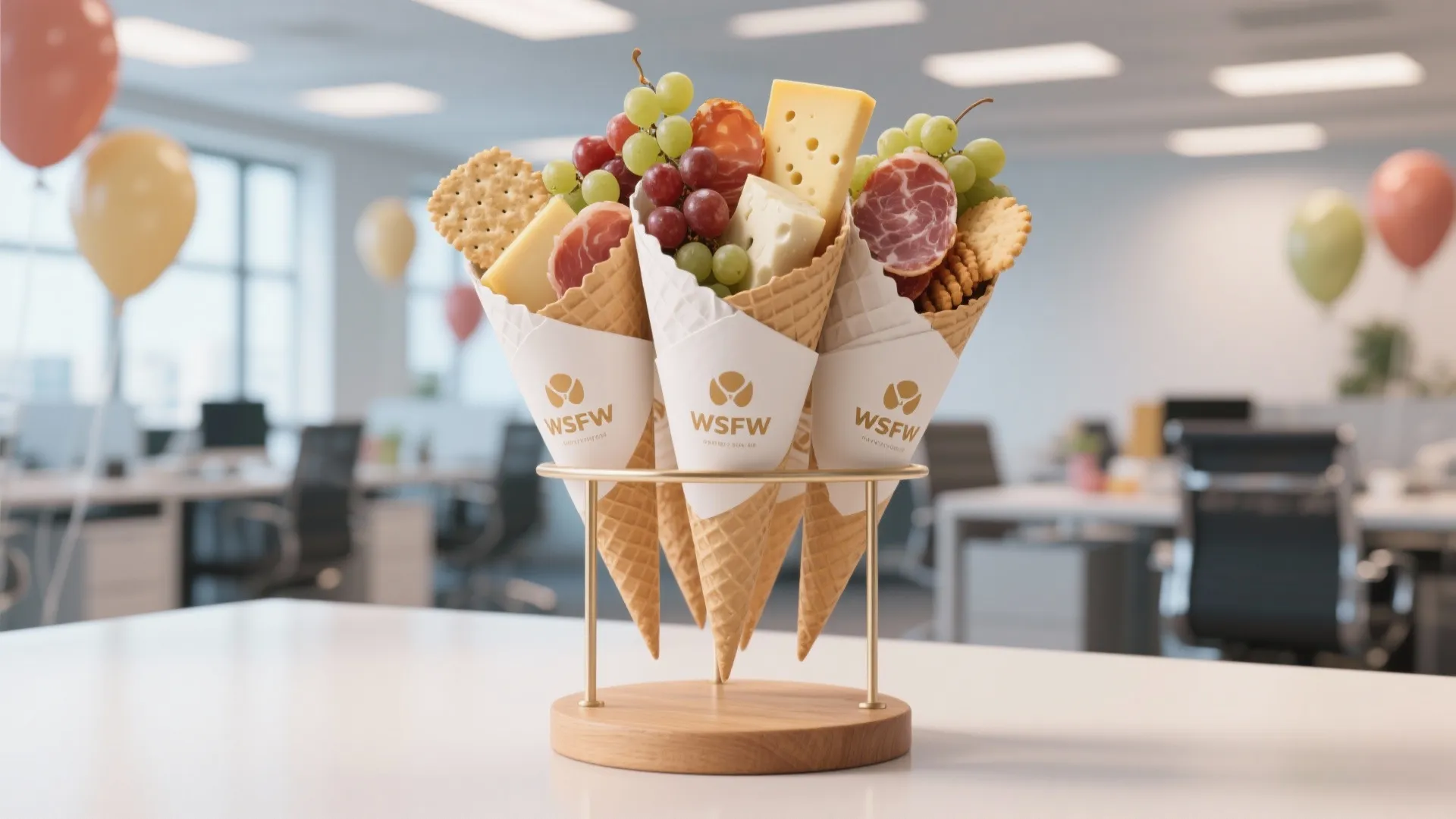 9. Charcuterie Cones