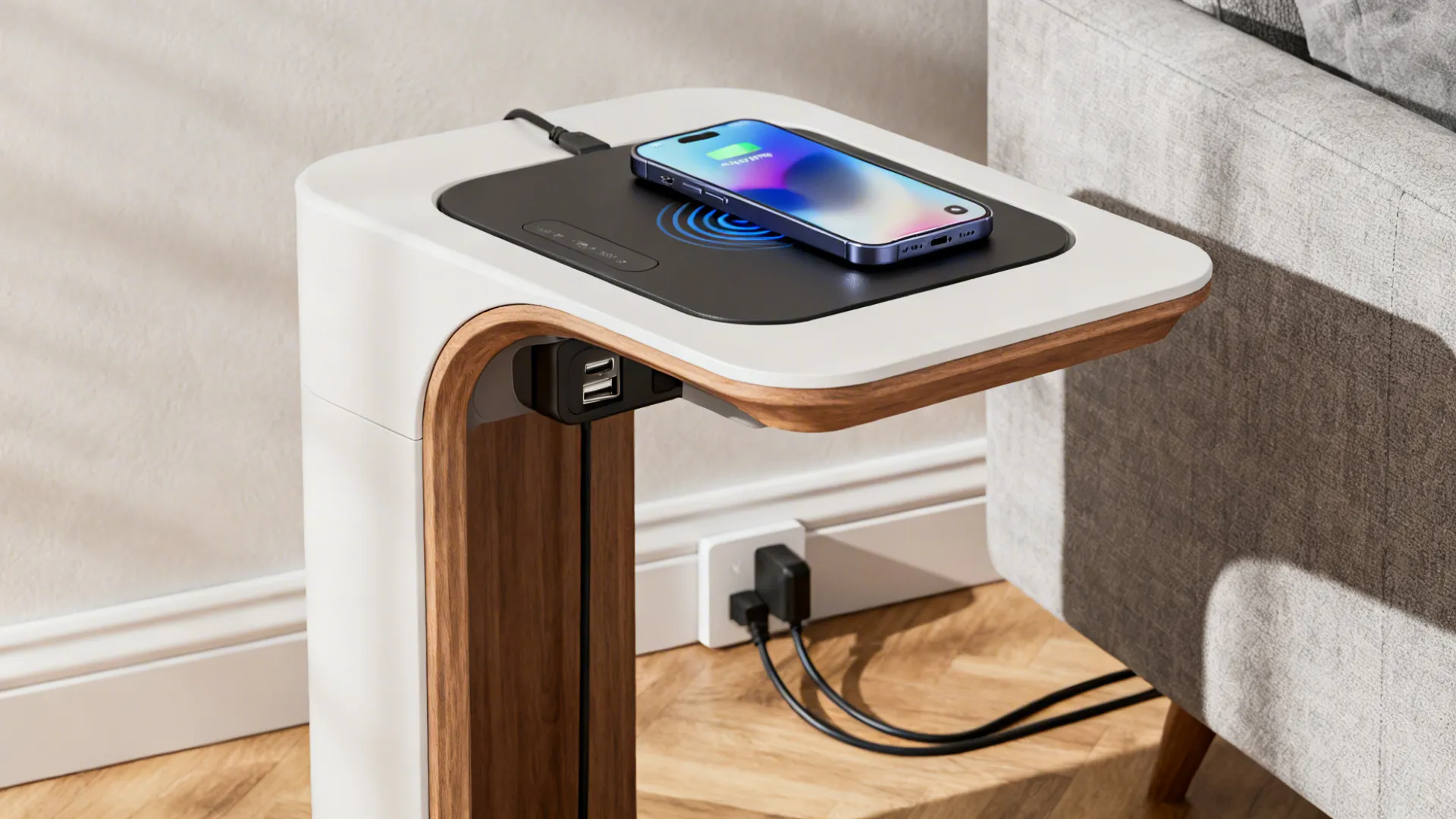 5. Multi-function with charging station