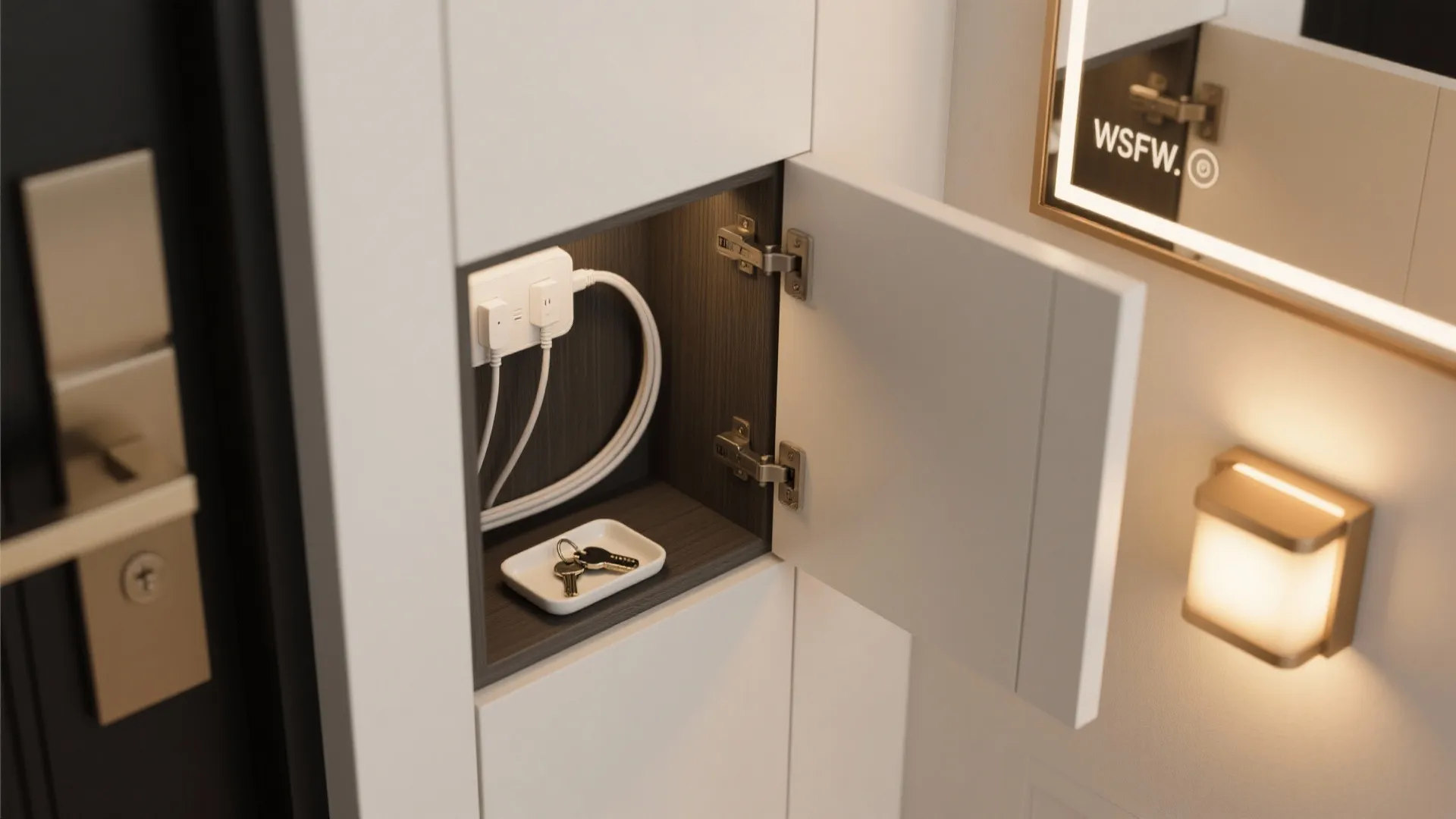 Smart Storage Corridors and Entry Drop Zone