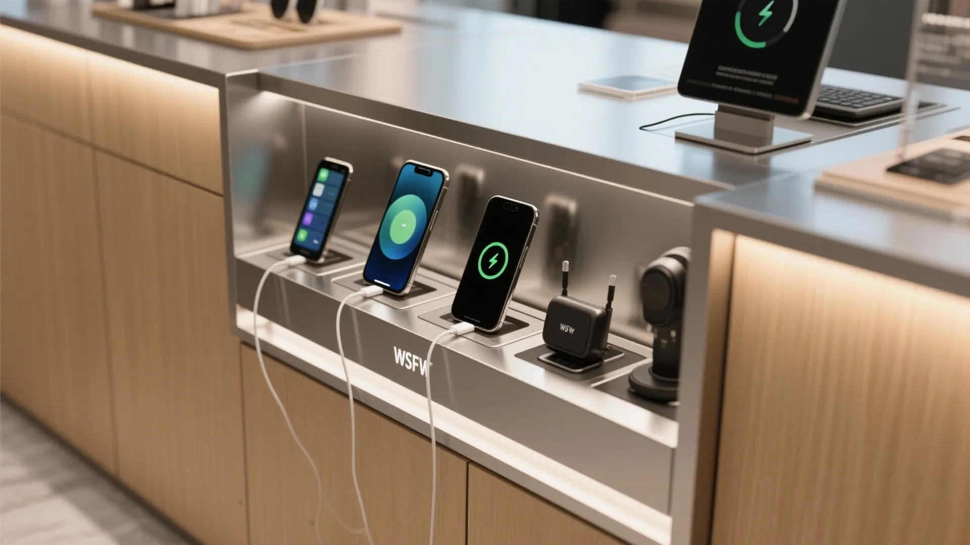 3. Integrated Charging Stations