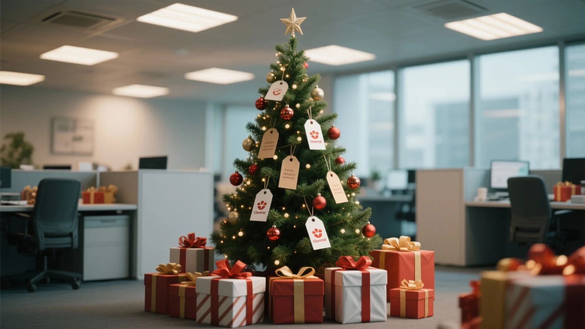 10. Charity Giving Tree