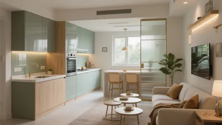 1 BHK Flat in Chandigarh: 5 Smart Design Ideas