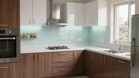 5 Small-Kitchen Design Ideas for a 3 BHK Apartment in Chandigarh