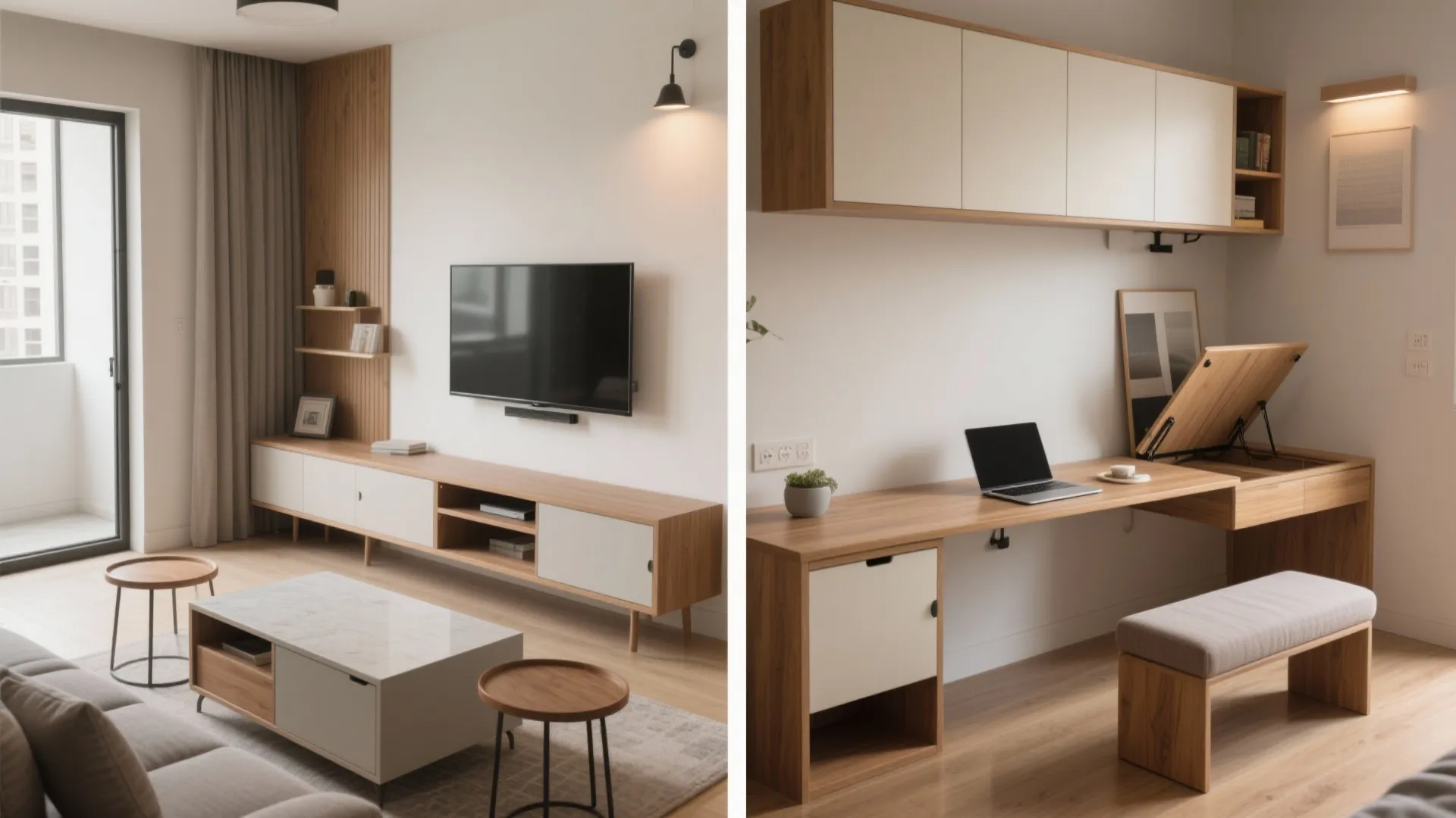 Multi-Functional Furniture and Vertical Zones That Adapt