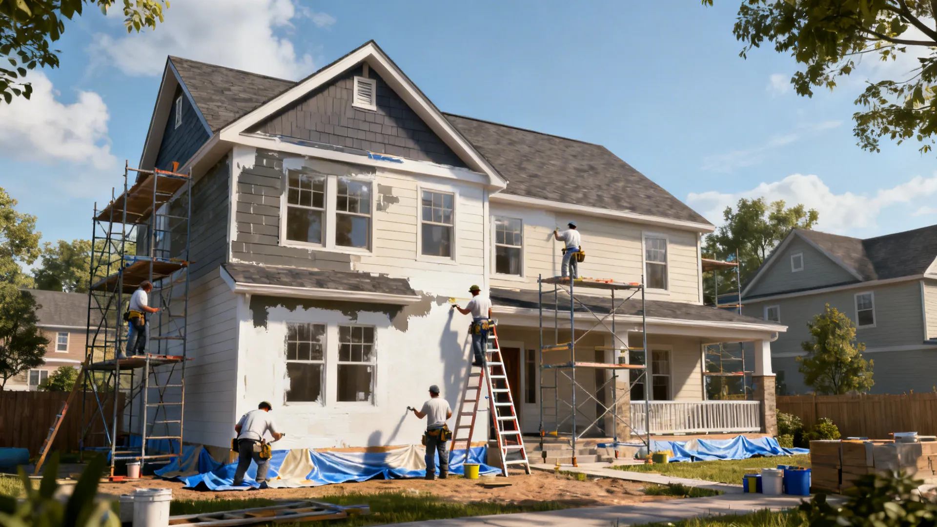 Risks of Choosing the Cheapest Quote for Painting a Large House