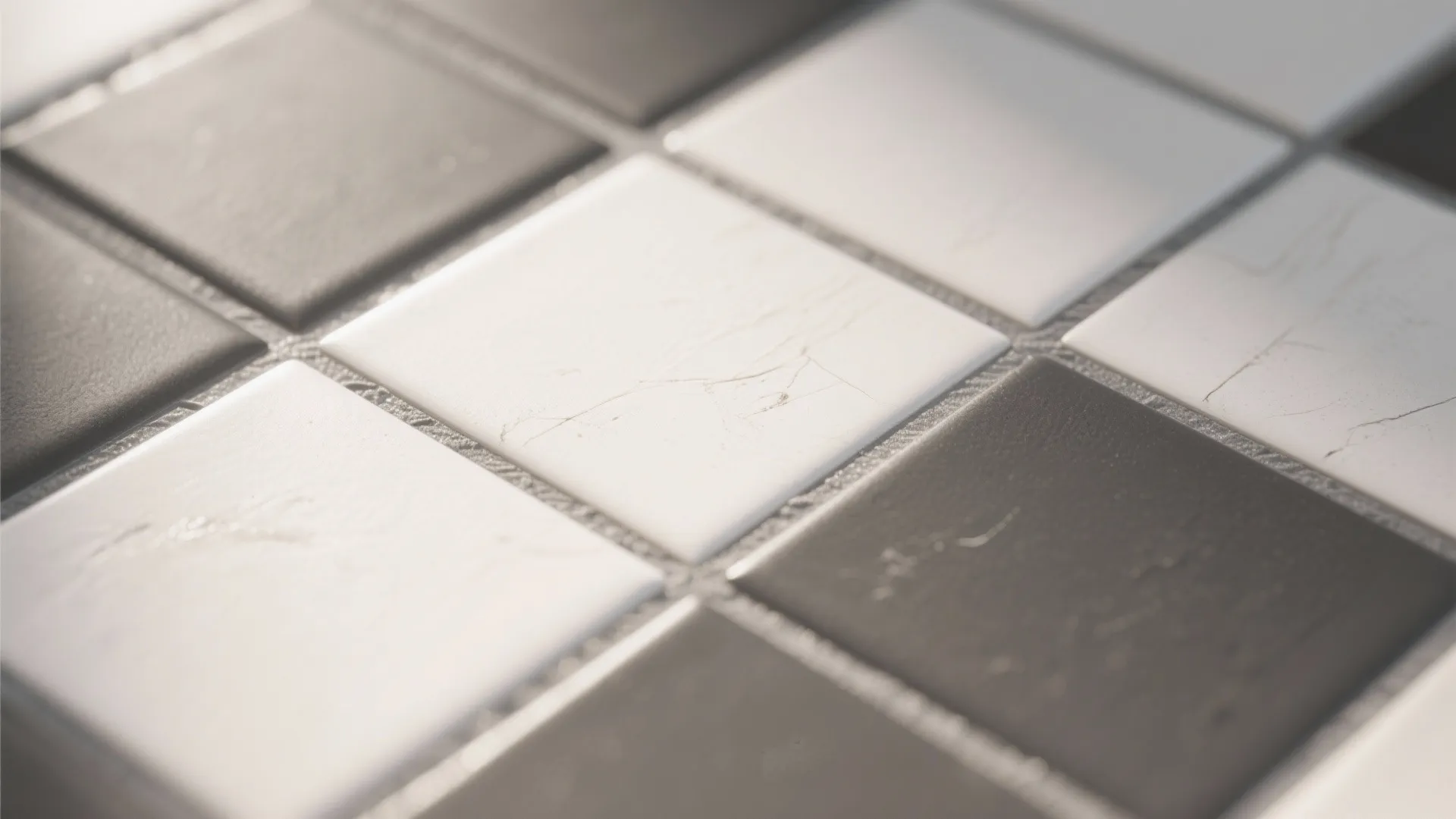 Monochrome Checkerboard, Soft-Matte Finish