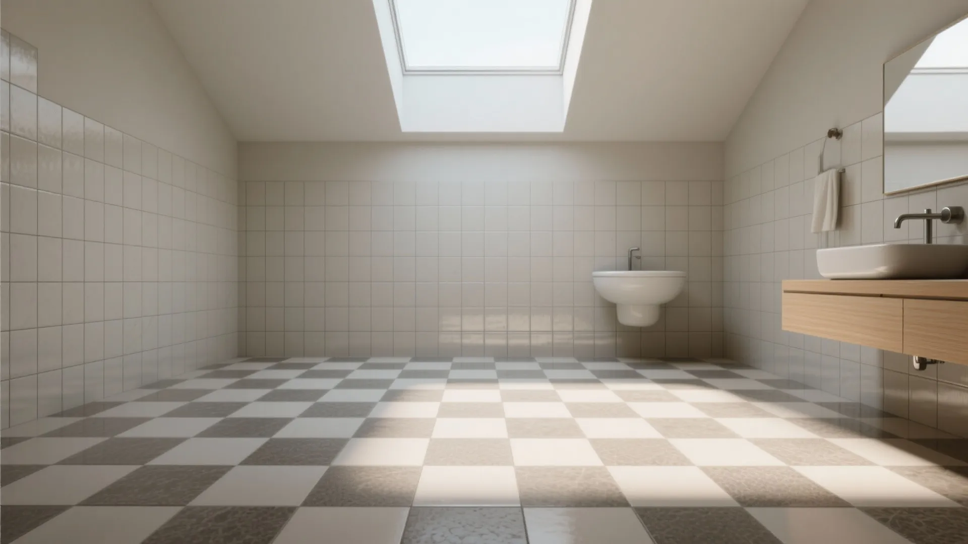 4. Alternating orientation checker for playful rhythm