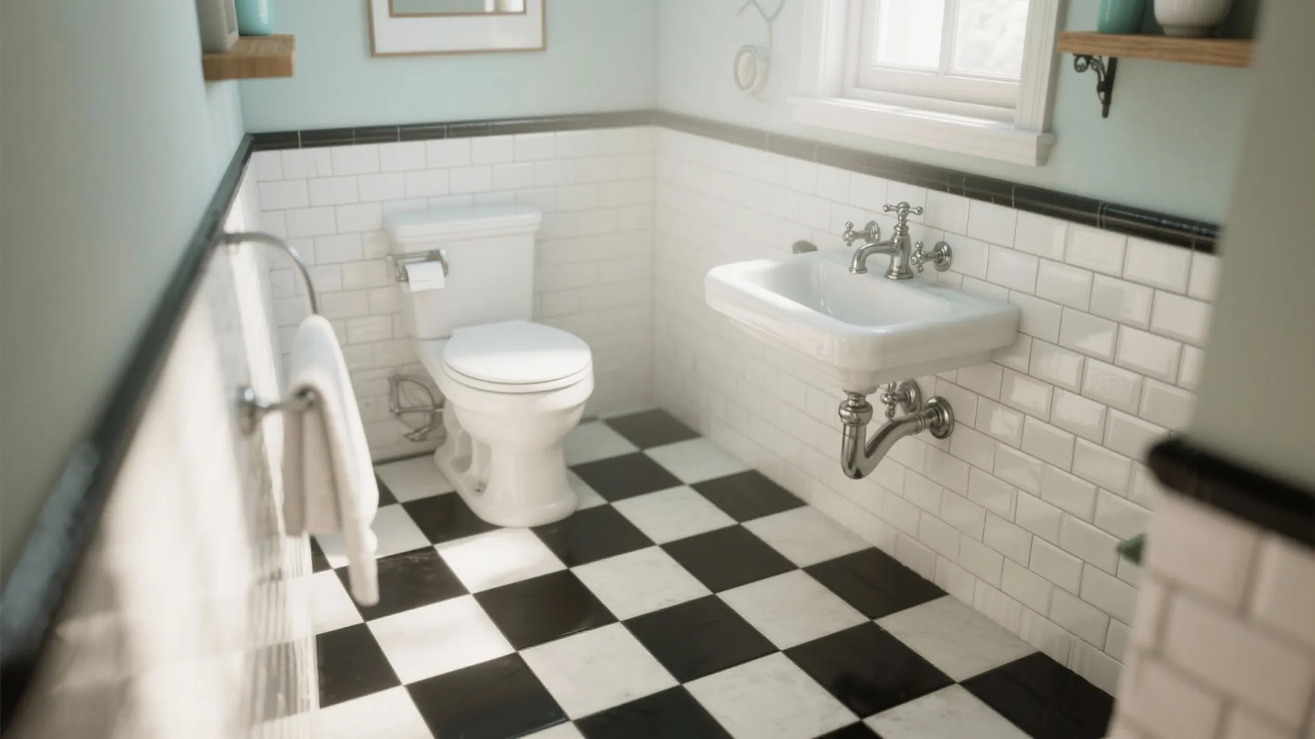 Classic Checkerboard Pattern