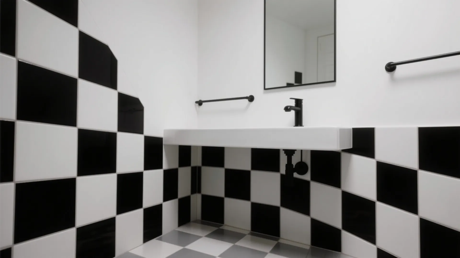 1) Modern Checkerboard, Done Three Ways