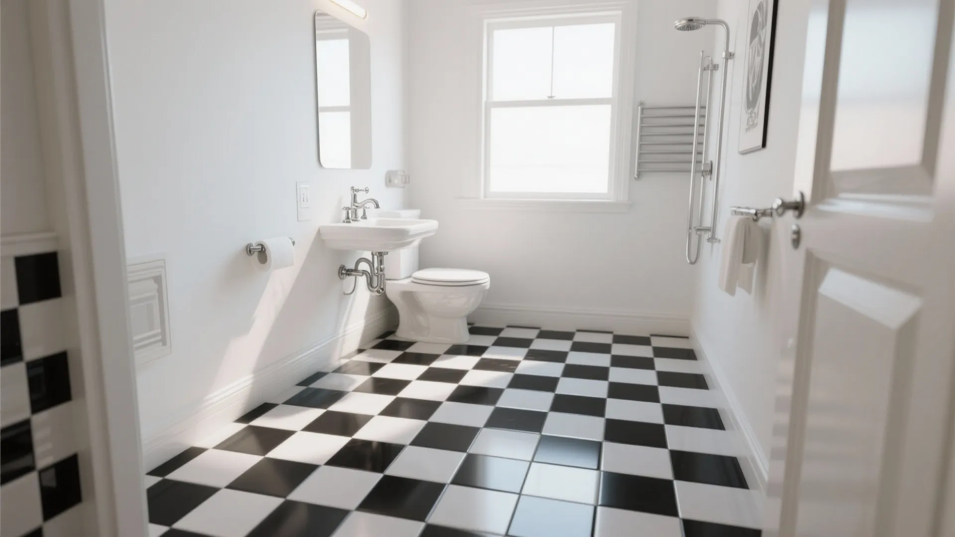 Classic Checkerboard Pattern