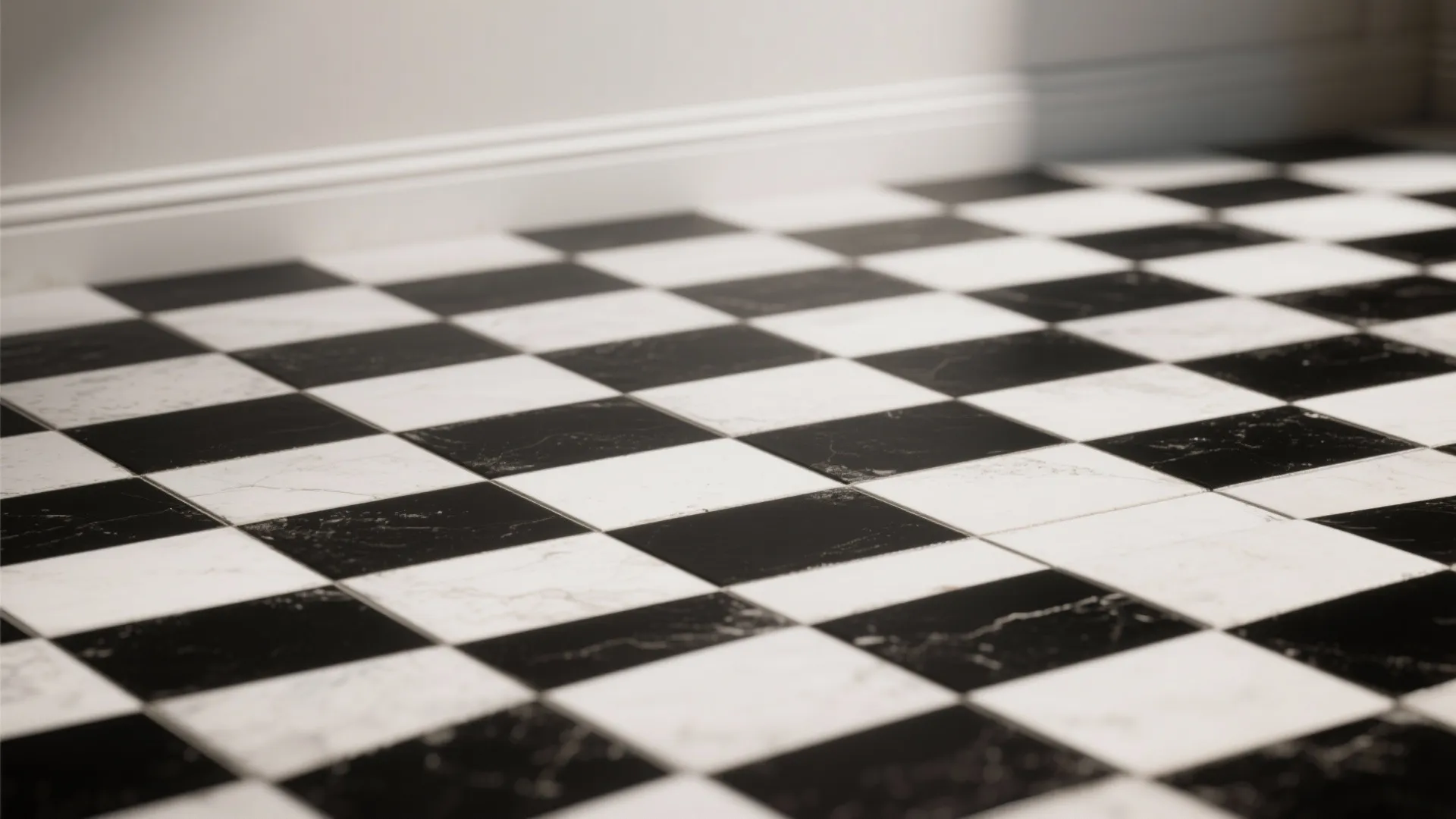 1. Classic checkerboard with a modern twist