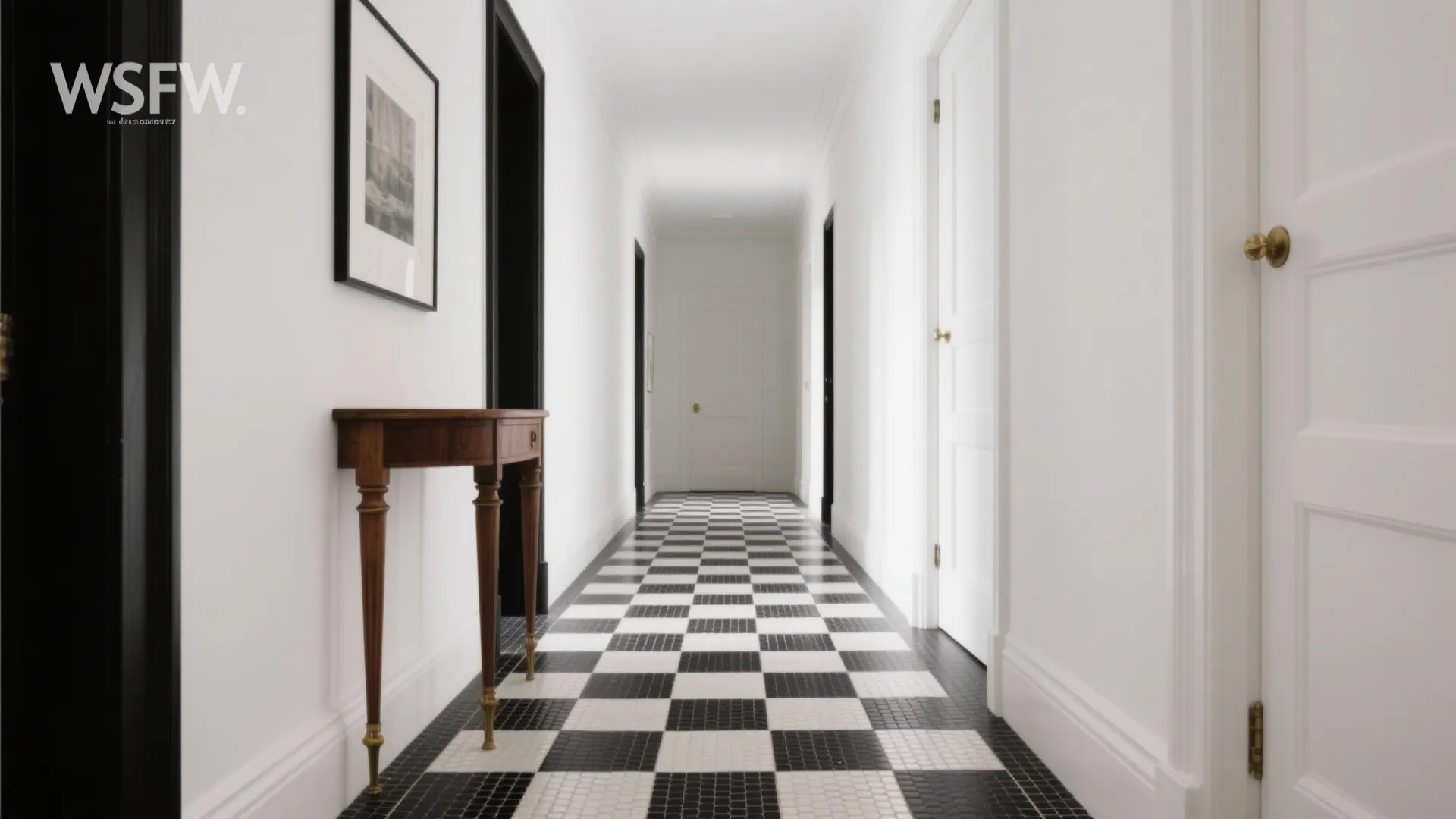 High-Contrast Checkerboard or Classic Motifs for Instant Drama