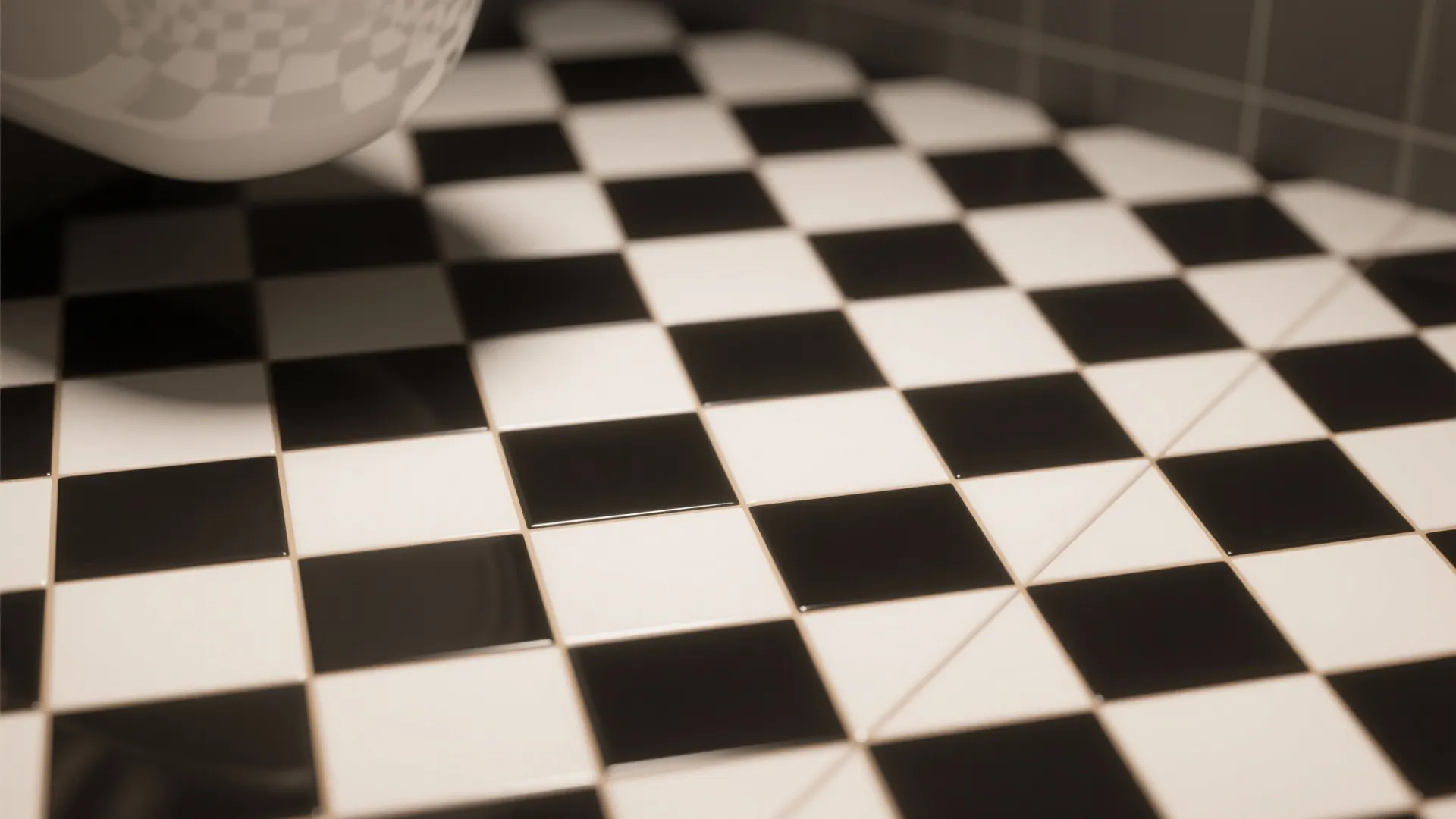 1. Classic Checkerboard with a Modern Twist