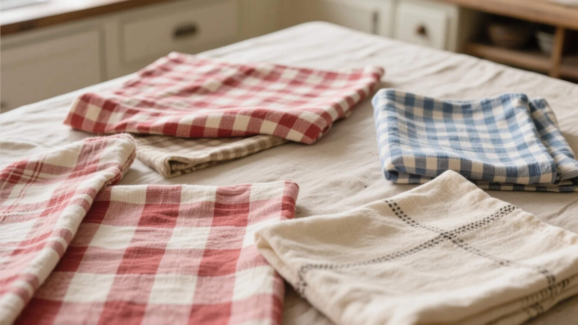 10. Classic Checkered Fabrics