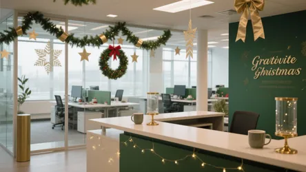 5 Holiday Decorations Ideas for Office