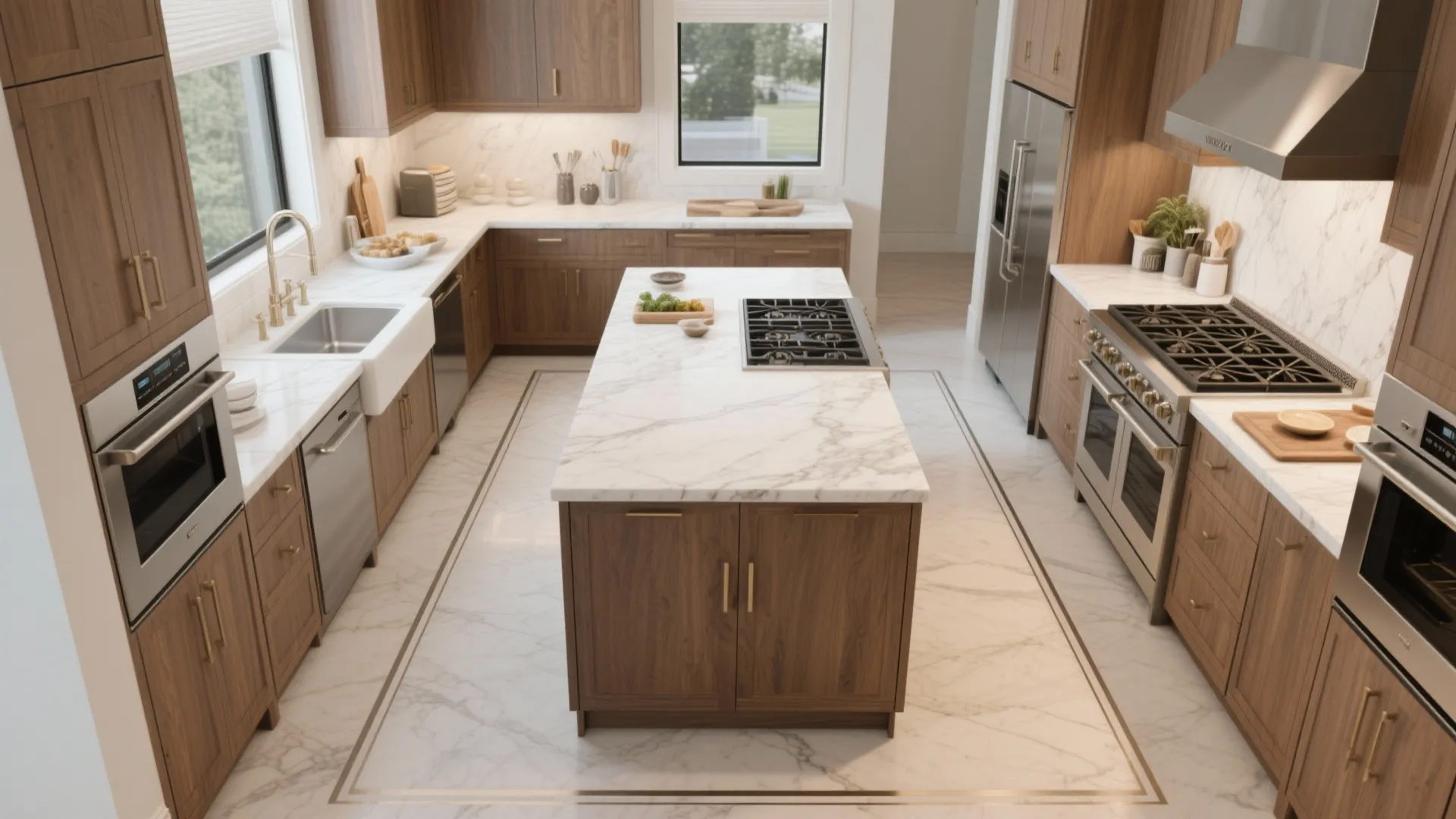 Chef’s Workflow: Galley Efficiency in a Grand Footprint