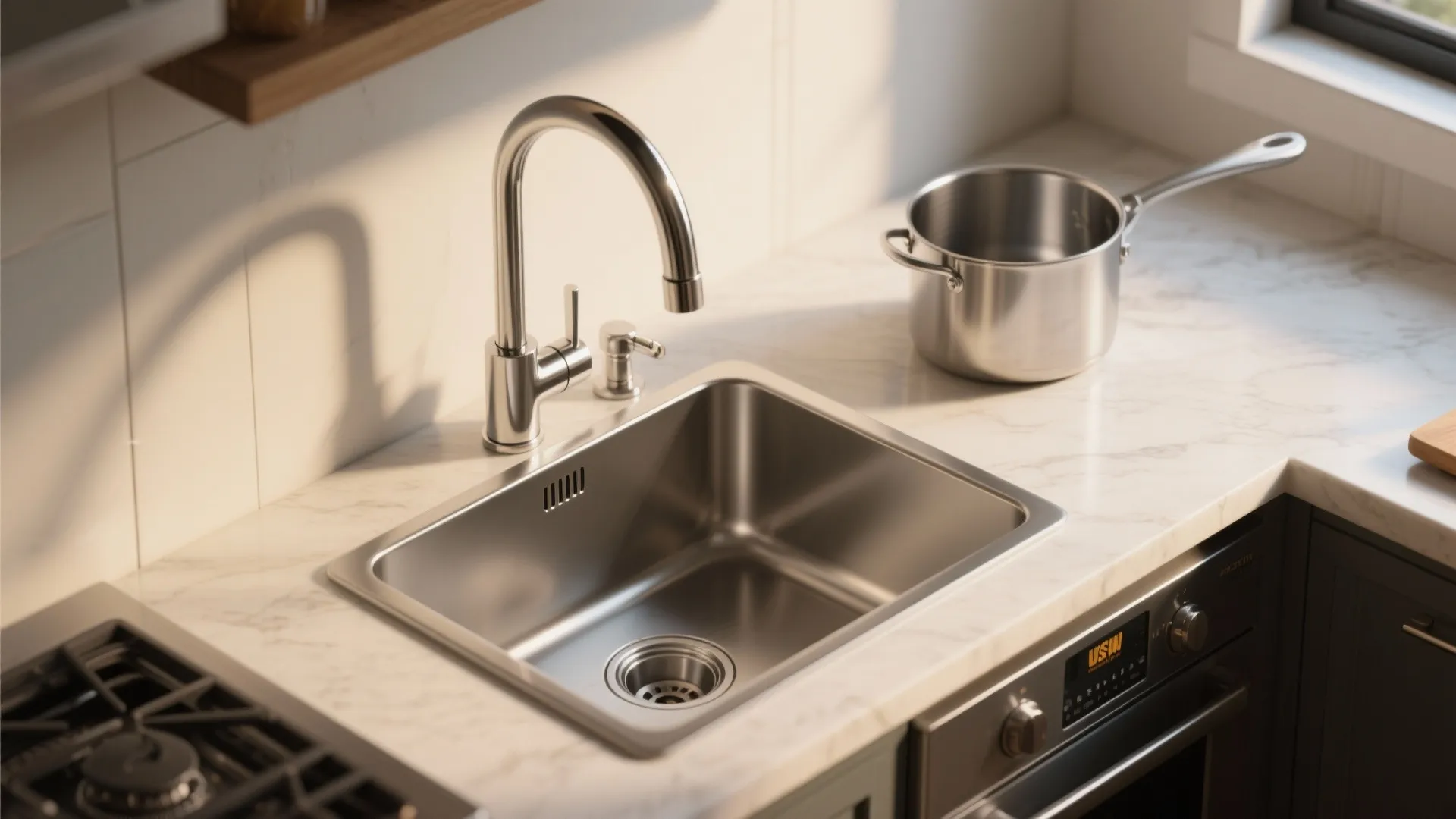 4. Pot filler + chef-style faucet hybrid