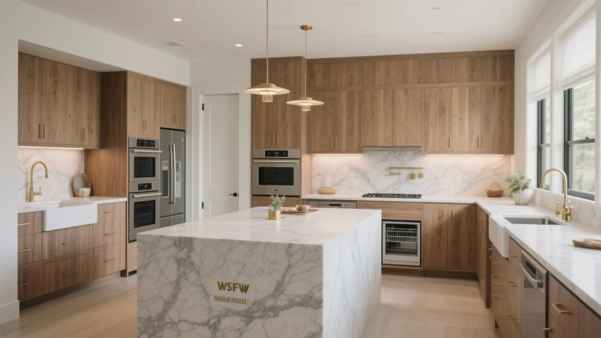 Chef’s Kitchen With a Working Scullery