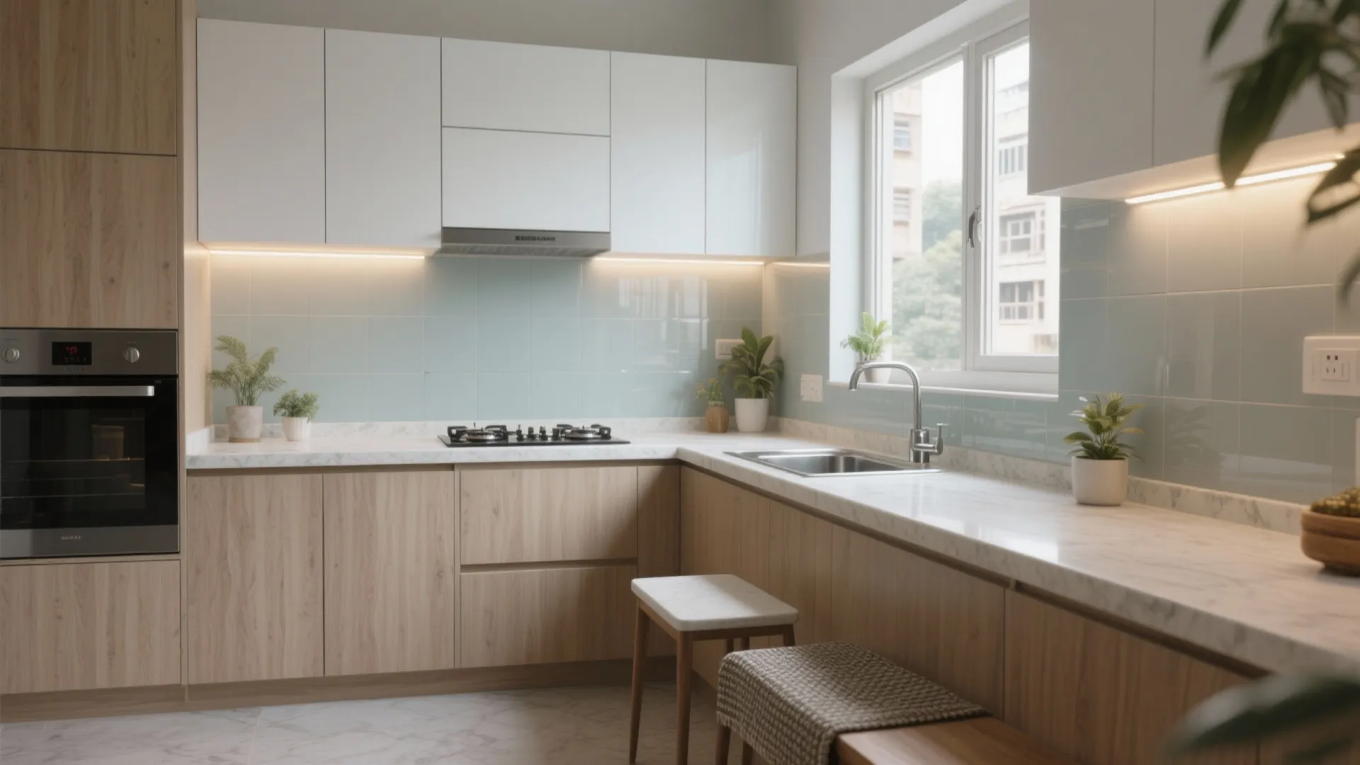 2 BHK Flat in Chembur: 5 Smart Kitchen Design Ideas: Small-space wins from a senior interior designer—5 actionable inspirations for your Chembur 2 BHK kitchen