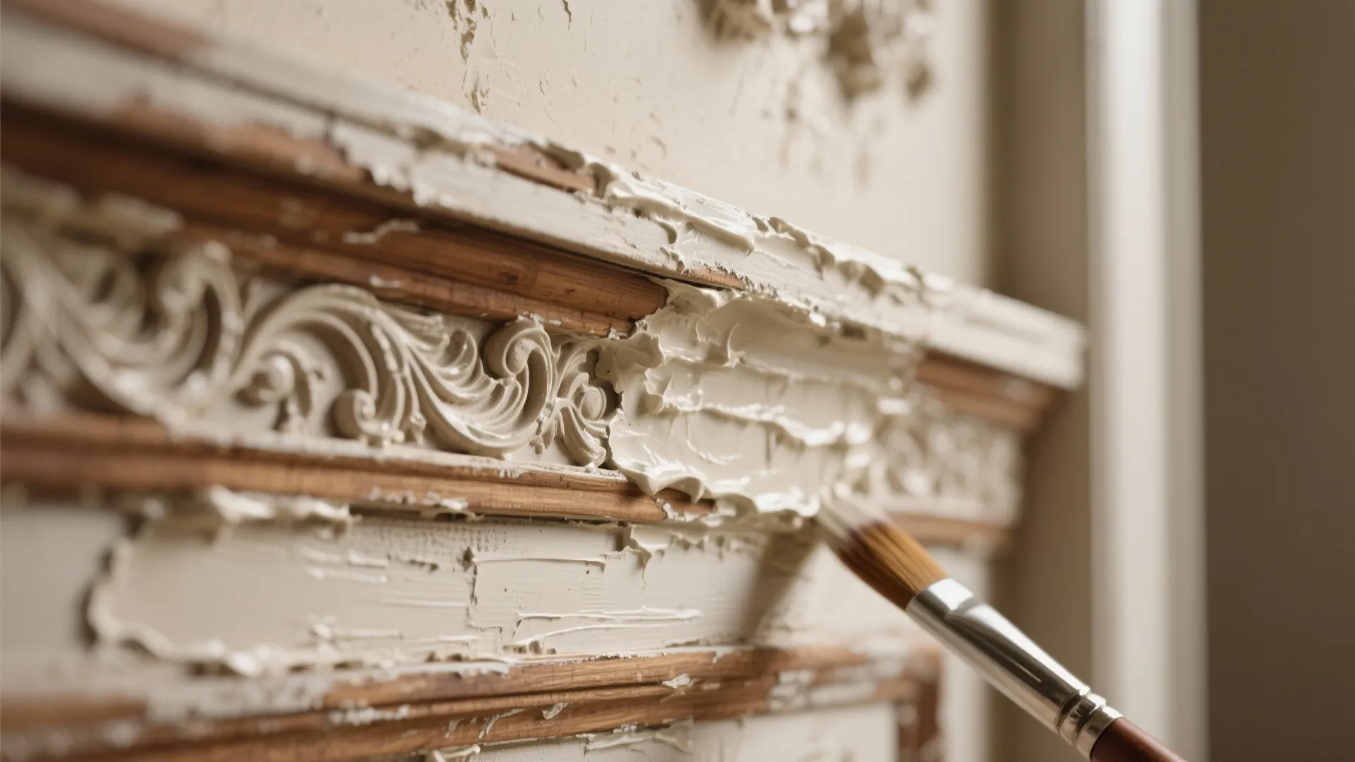 1. Chemical paste strippers — low effort for layered paint