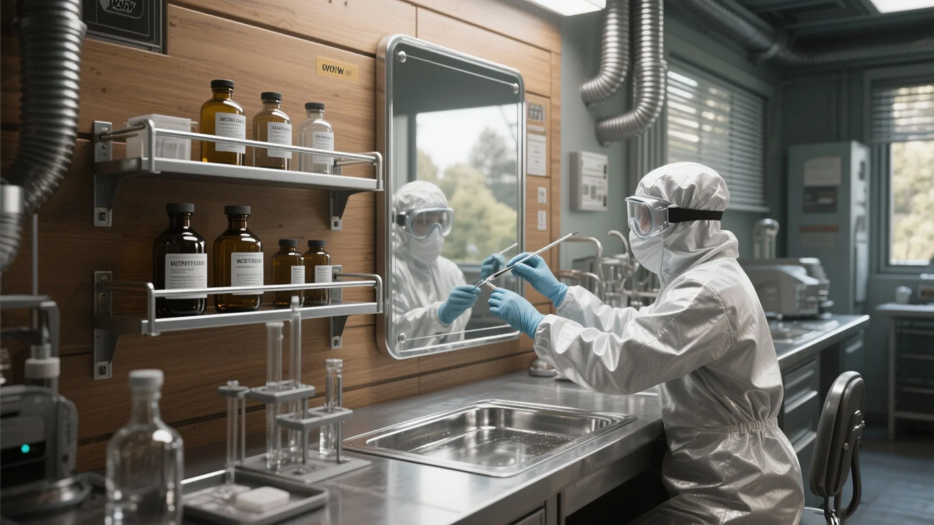 5. Antiquing with Chemical Silvering Kits