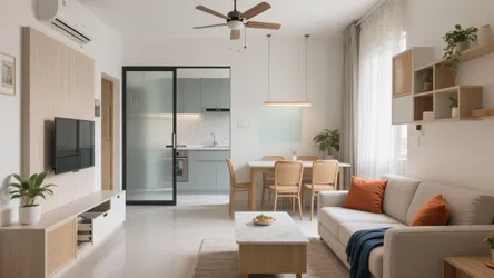 5 smart ideas for a 1 BHK service apartment in Chennai