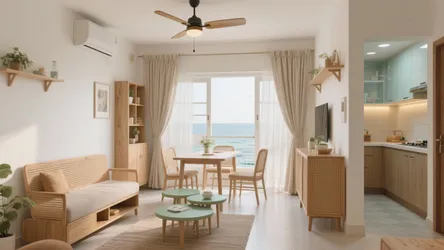 2 BHK Flat in Chennai: 5 Smart Design Ideas