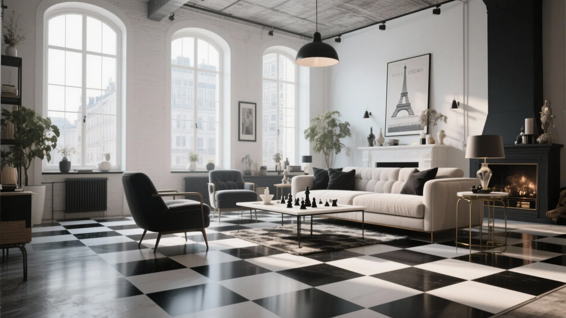 6. Chessboard Floor Tiles