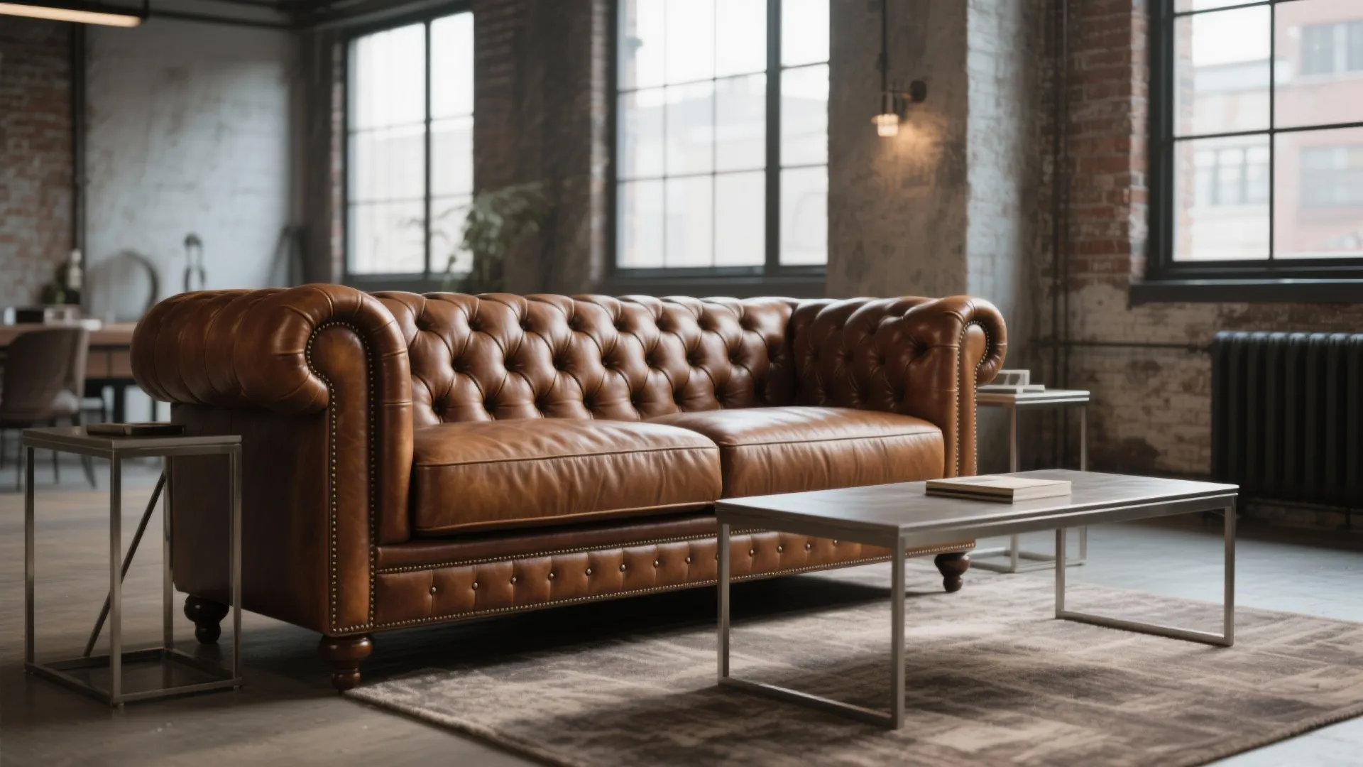 Classic Chesterfield with Modern Accents