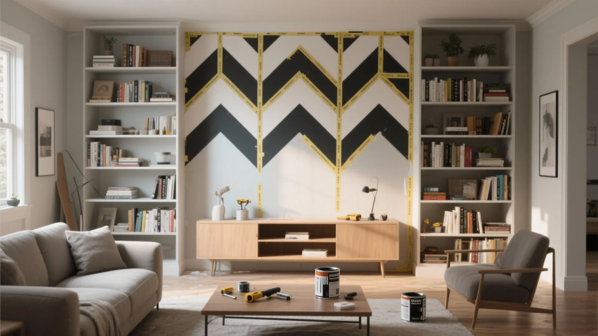 4. Geometric or Block Patterns