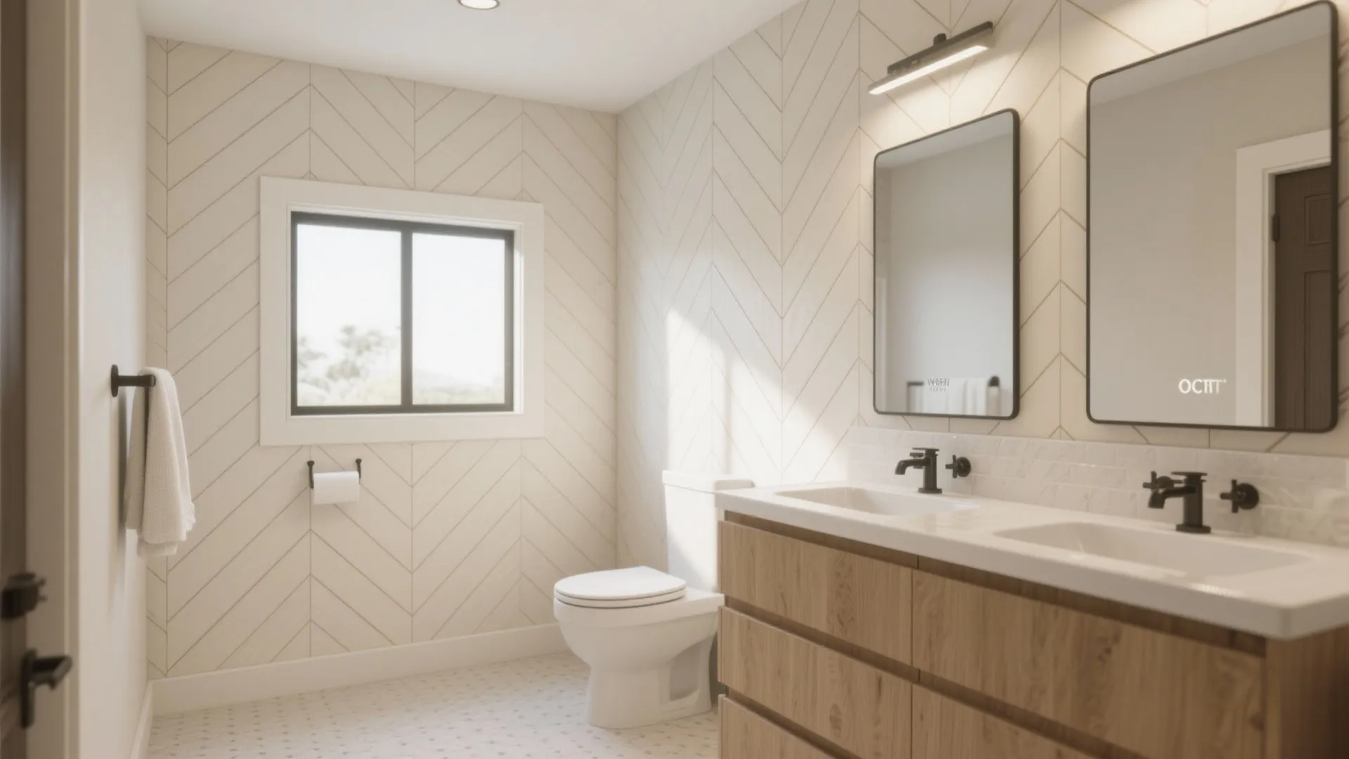 6. Chevron Pattern Shiplap