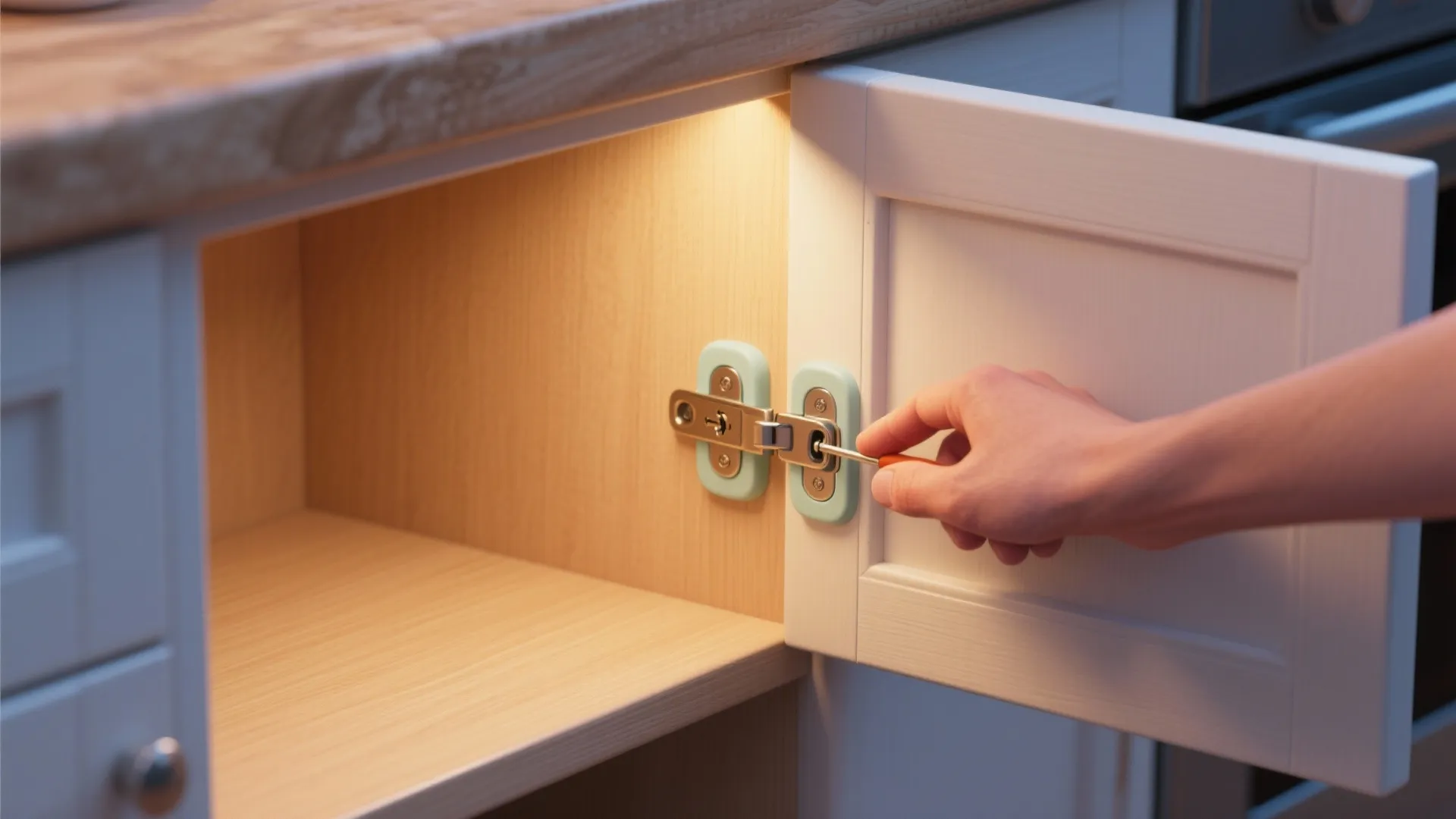 2. Childproof latch systems