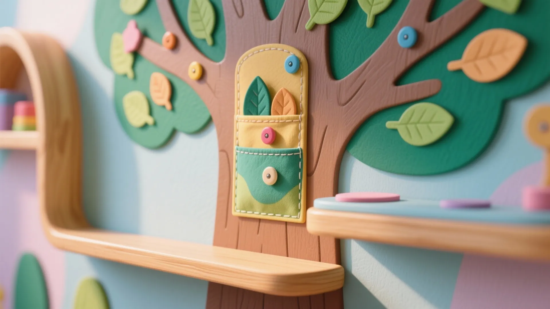 Idea 3: Child’s Room - Interactive Painted Tree