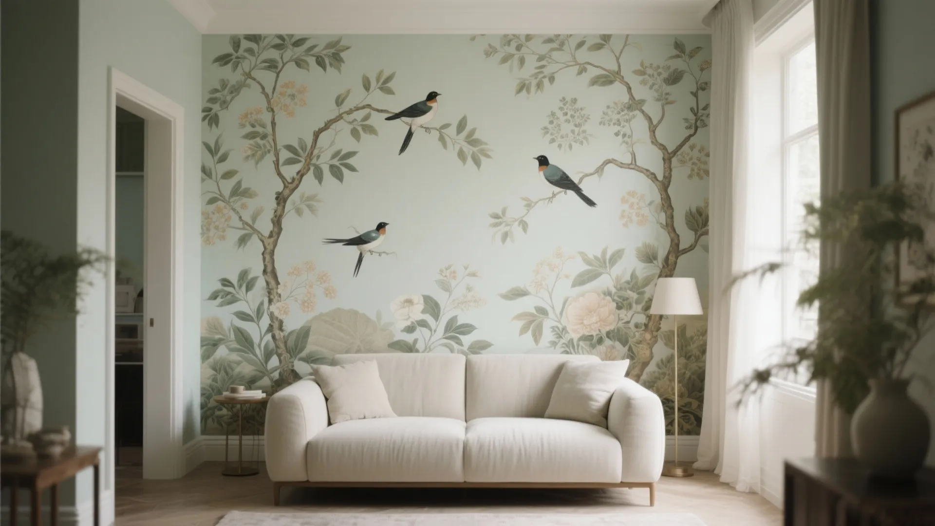 Botanical, Chinoiserie, and Soft Mural Stories