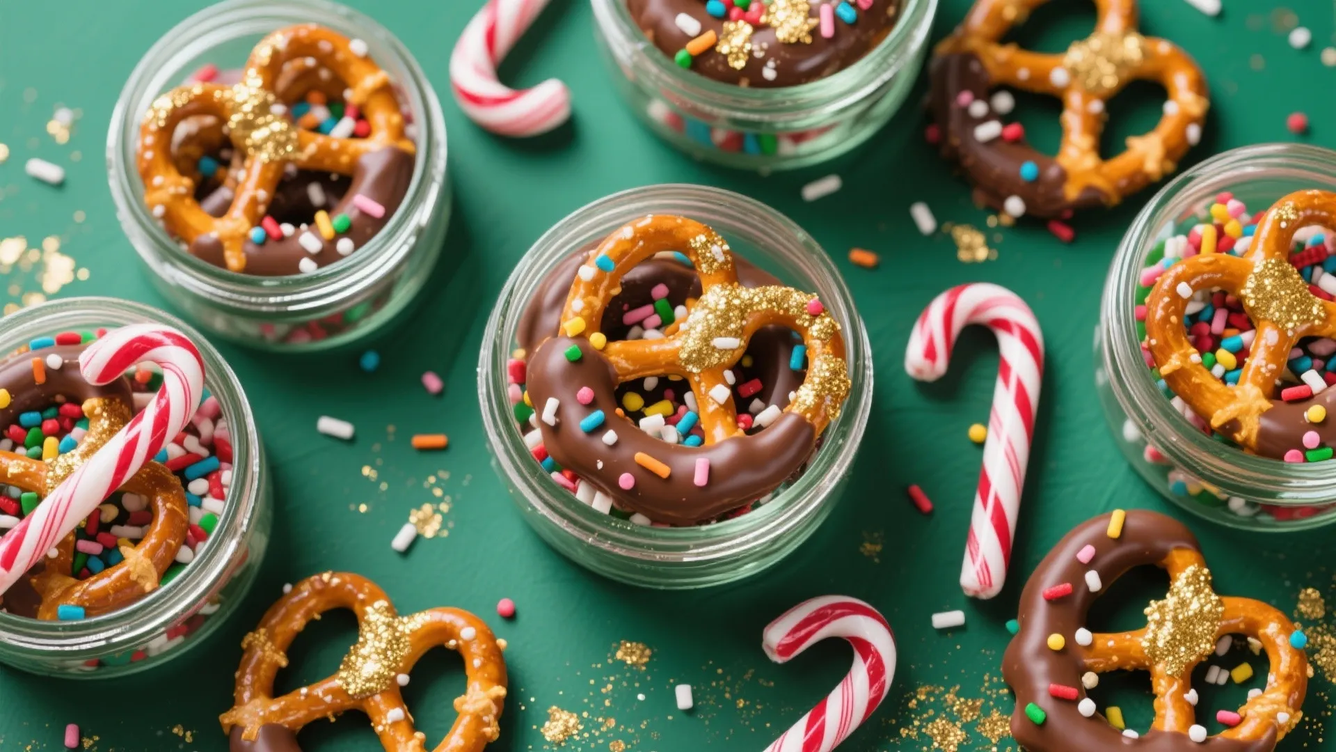 9. Chocolate-Dipped Pretzels