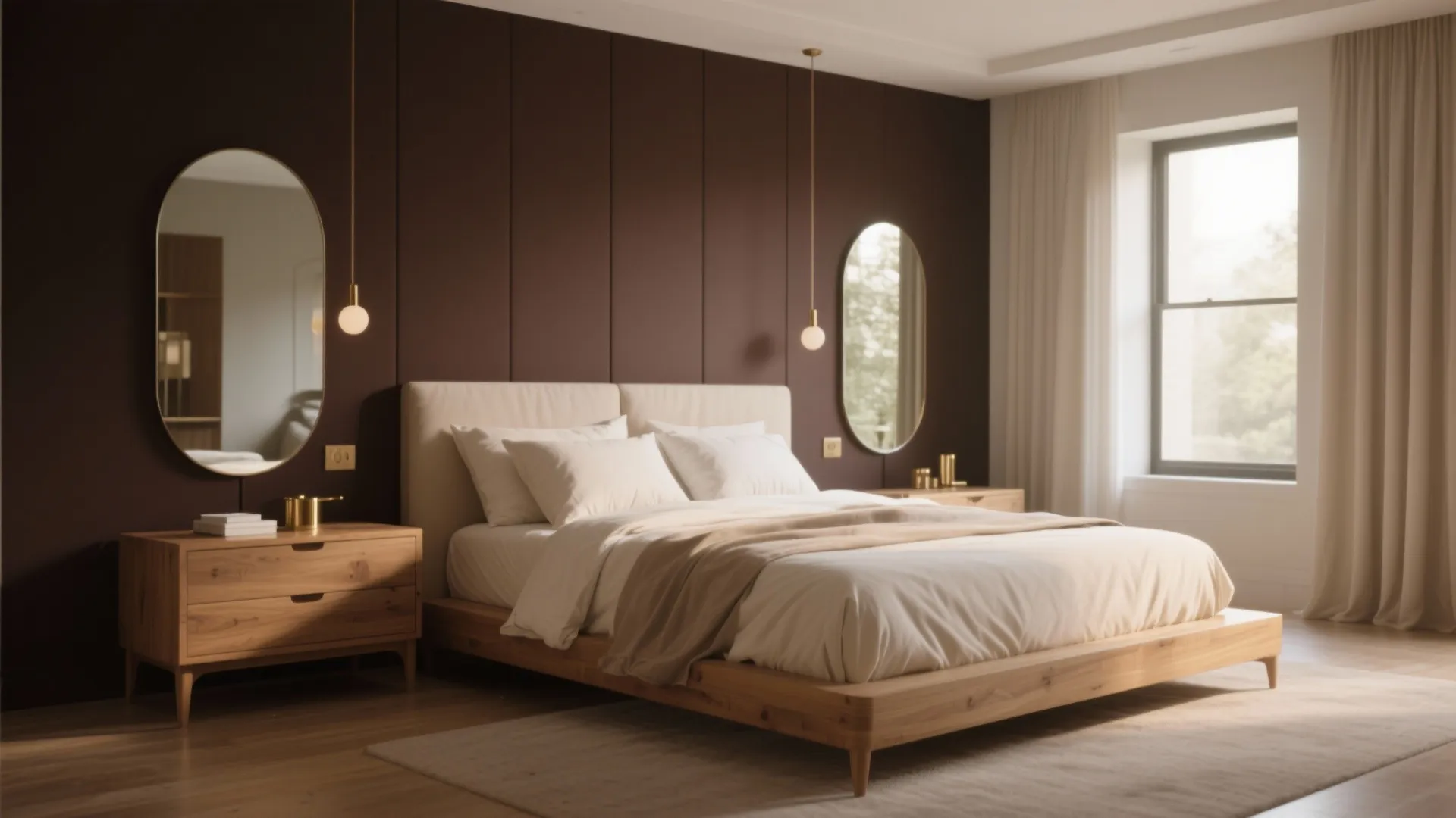 1. Chocolate and Cream — Timeless Contrast