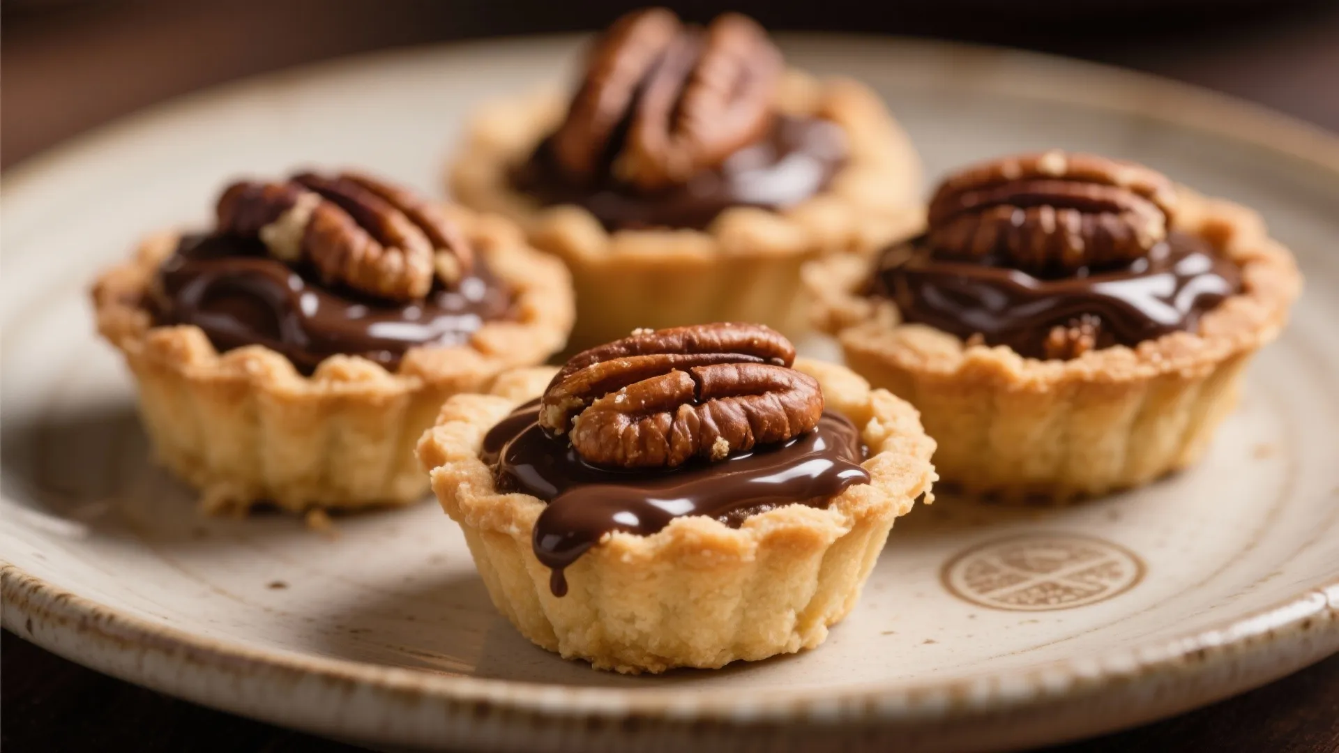10. Chocolate Pecan Pie Bites