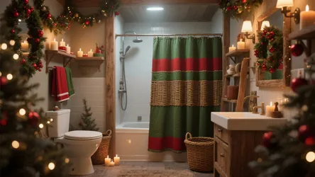 10 Cozy Xmas Bathroom Ideas