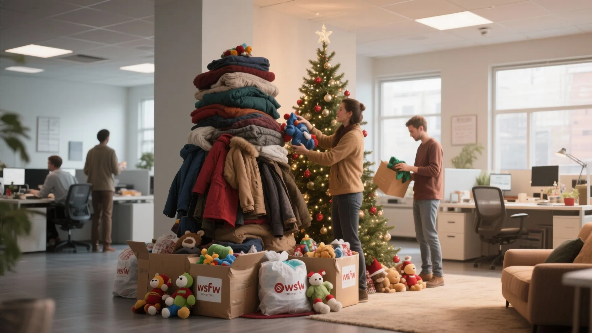 7. Christmas Charity Drive