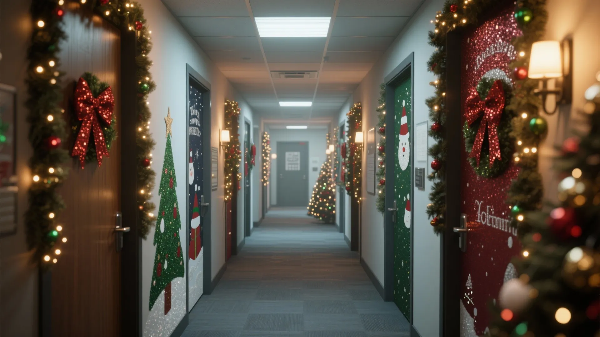 Office Door Decorating Contest Ideas for Christmas