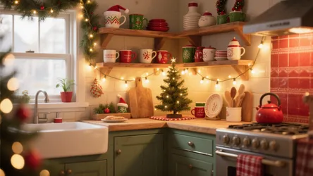 5 Christmas Kitchen Decorating Ideas