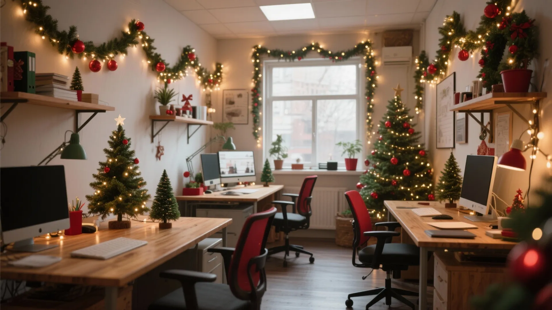 10 Christmas Office Decor Ideas You’ll Love: Festive and Creative Christmas Office Decoration Tips from a Designer’s Perspective