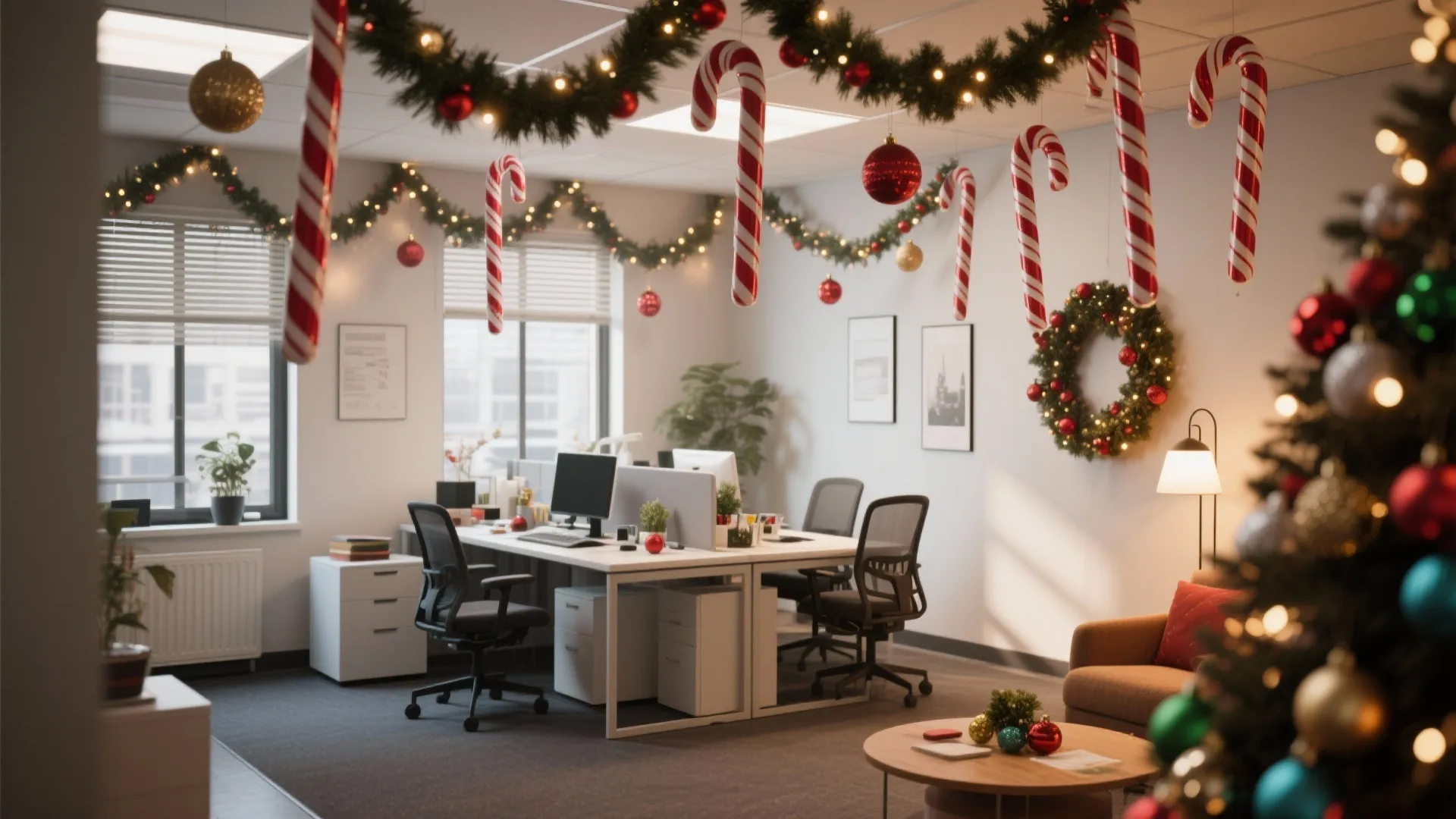 5 Christmas Office Decor Ideas: Bring Holiday Cheer to Your Workplace with My Tried-and-True Design Tips
