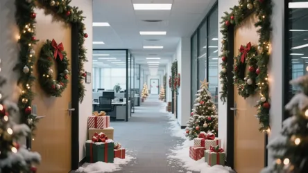 5 Creative Office Door Decoration Ideas for Christmas