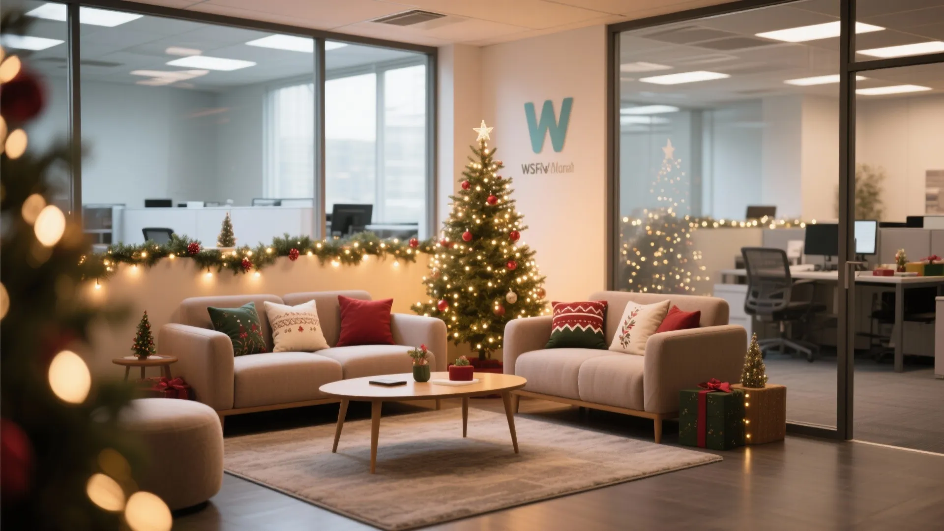 2. Christmas Corner Lounge