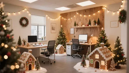 5 Christmas Office Decor Ideas