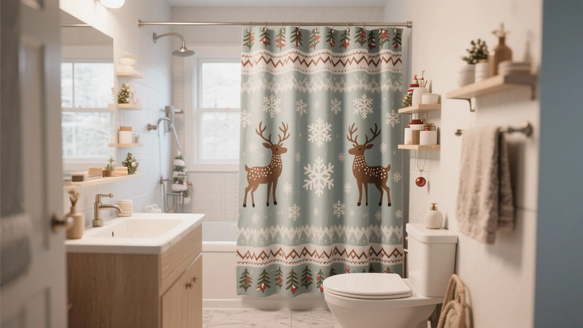 Tip 4: Shower Curtain Upgrade